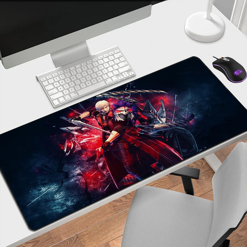 Devil Gamer Keyboard Pad May Cry Pc Accessories Mouse Pads Desk Mat Mousepad Gaming Mats Mause 7 - Devil May Cry Shop